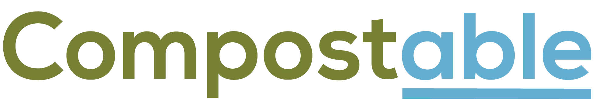 Compostable Wordmark logo